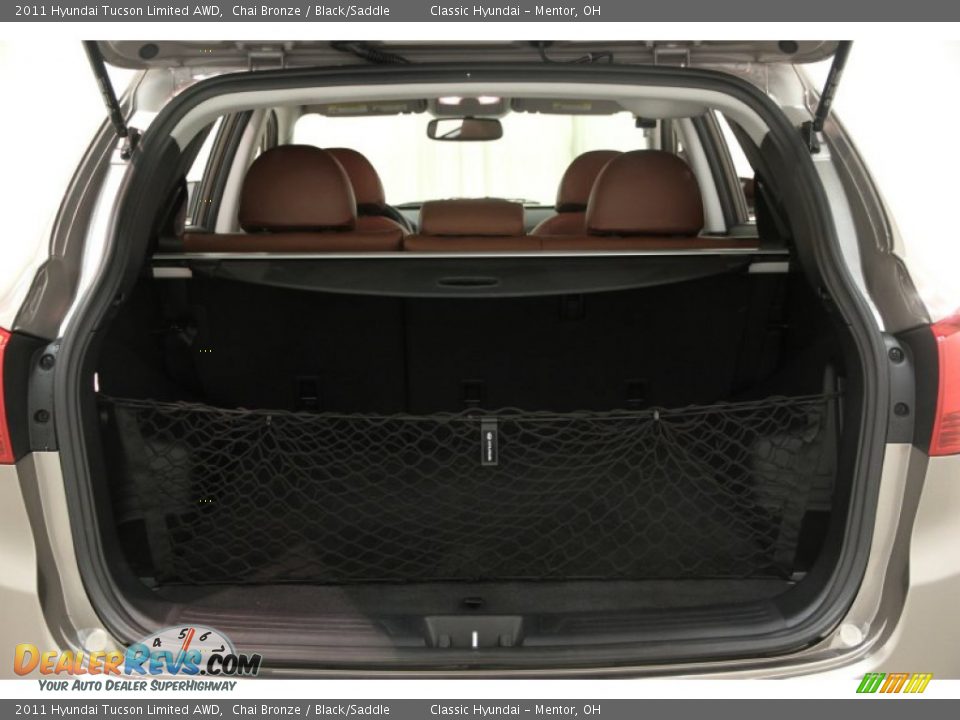 2011 Hyundai Tucson Limited AWD Chai Bronze / Black/Saddle Photo #13
