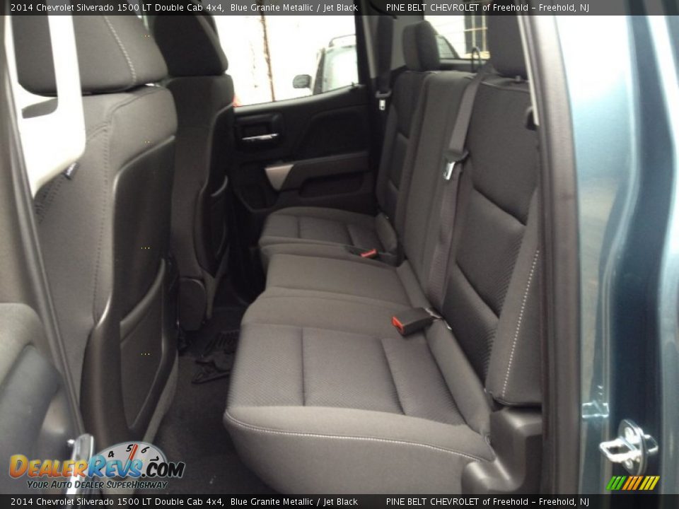 2014 Chevrolet Silverado 1500 LT Double Cab 4x4 Blue Granite Metallic / Jet Black Photo #6