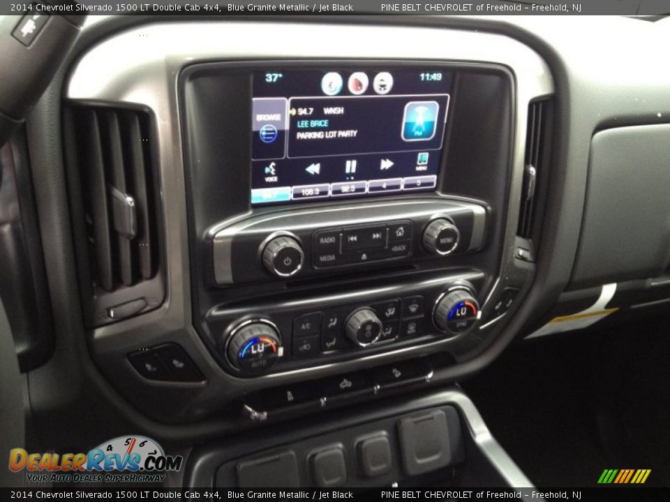 2014 Chevrolet Silverado 1500 LT Double Cab 4x4 Blue Granite Metallic / Jet Black Photo #10