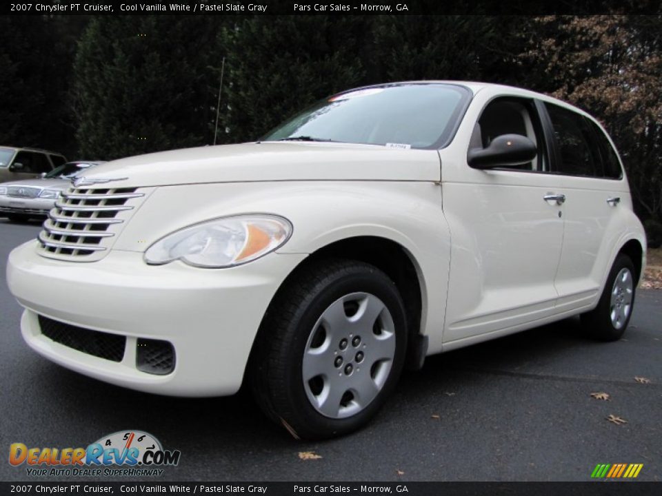 2007 Chrysler PT Cruiser Cool Vanilla White / Pastel Slate Gray Photo #1