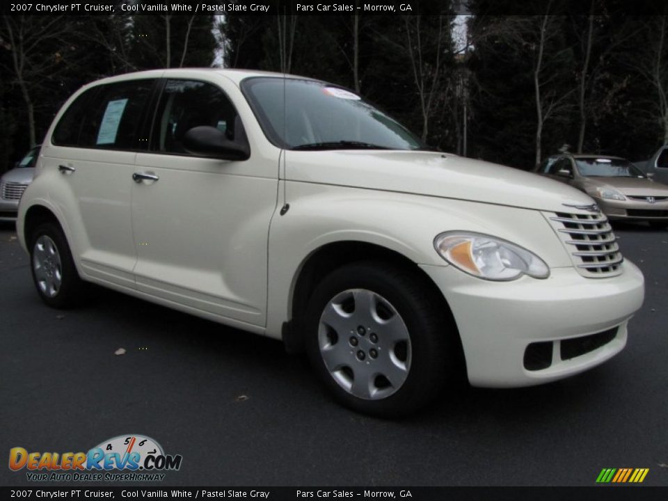 2007 Chrysler PT Cruiser Cool Vanilla White / Pastel Slate Gray Photo #4