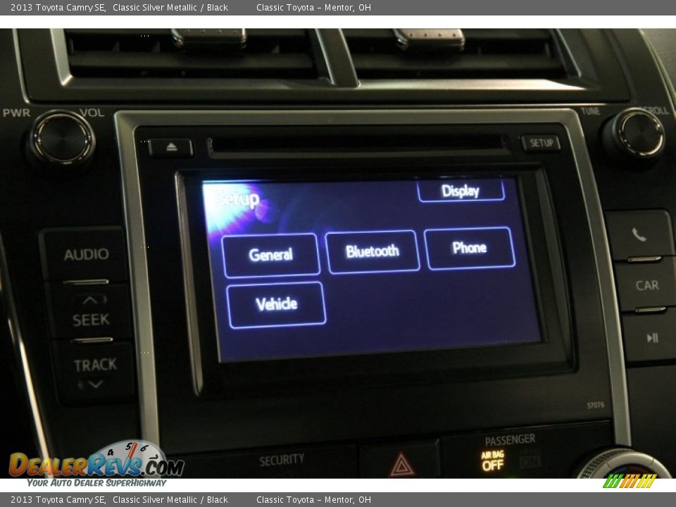 2013 Toyota Camry SE Classic Silver Metallic / Black Photo #12