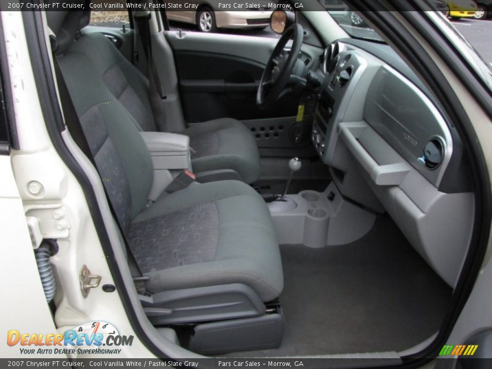 2007 Chrysler PT Cruiser Cool Vanilla White / Pastel Slate Gray Photo #11