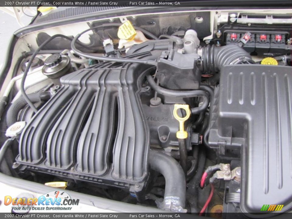 2007 Chrysler PT Cruiser Cool Vanilla White / Pastel Slate Gray Photo #12