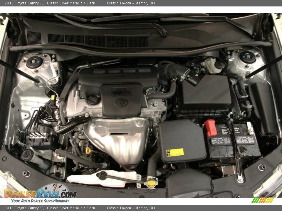 2013 Toyota Camry SE Classic Silver Metallic / Black Photo #19
