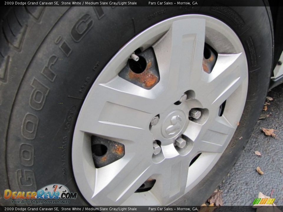 2009 Dodge Grand Caravan SE Stone White / Medium Slate Gray/Light Shale Photo #5