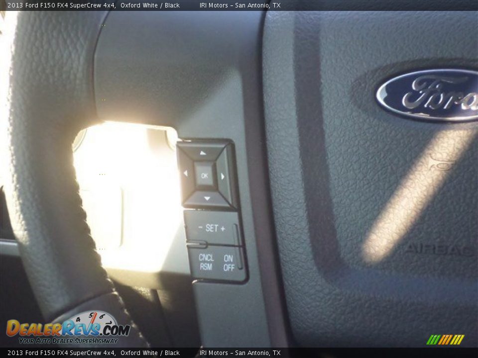 2013 Ford F150 FX4 SuperCrew 4x4 Oxford White / Black Photo #17