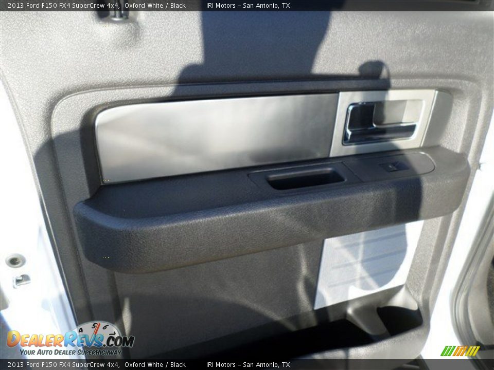2013 Ford F150 FX4 SuperCrew 4x4 Oxford White / Black Photo #22