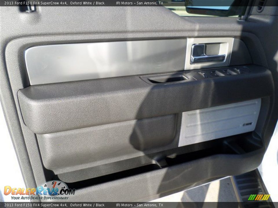 2013 Ford F150 FX4 SuperCrew 4x4 Oxford White / Black Photo #23