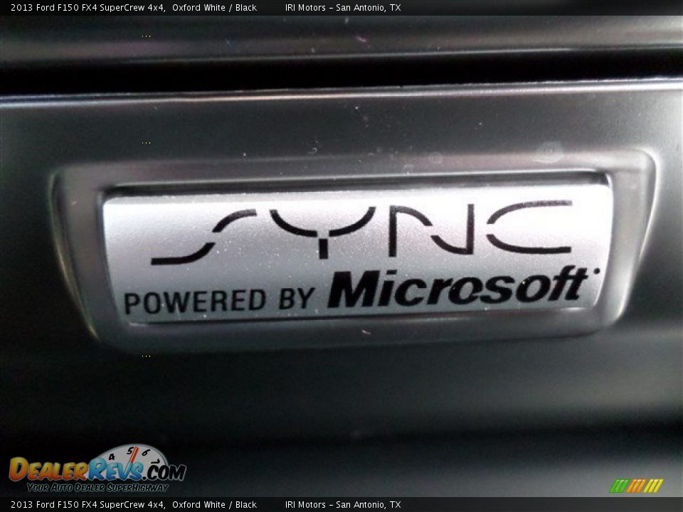 2013 Ford F150 FX4 SuperCrew 4x4 Oxford White / Black Photo #28