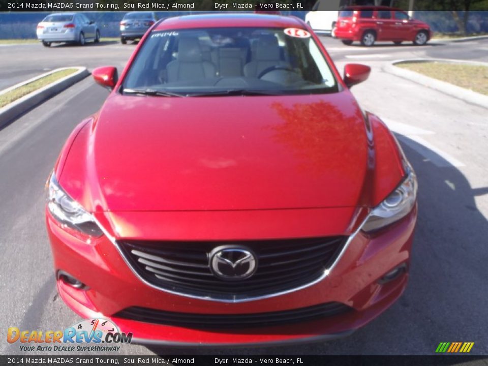 2014 Mazda MAZDA6 Grand Touring Soul Red Mica / Almond Photo #2