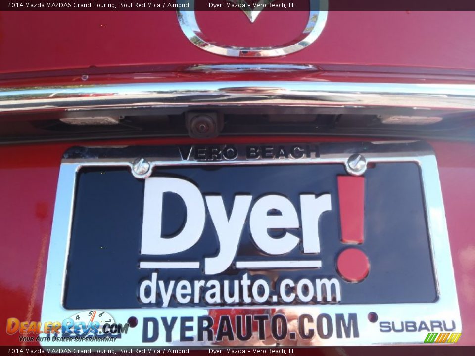 2014 Mazda MAZDA6 Grand Touring Soul Red Mica / Almond Photo #5