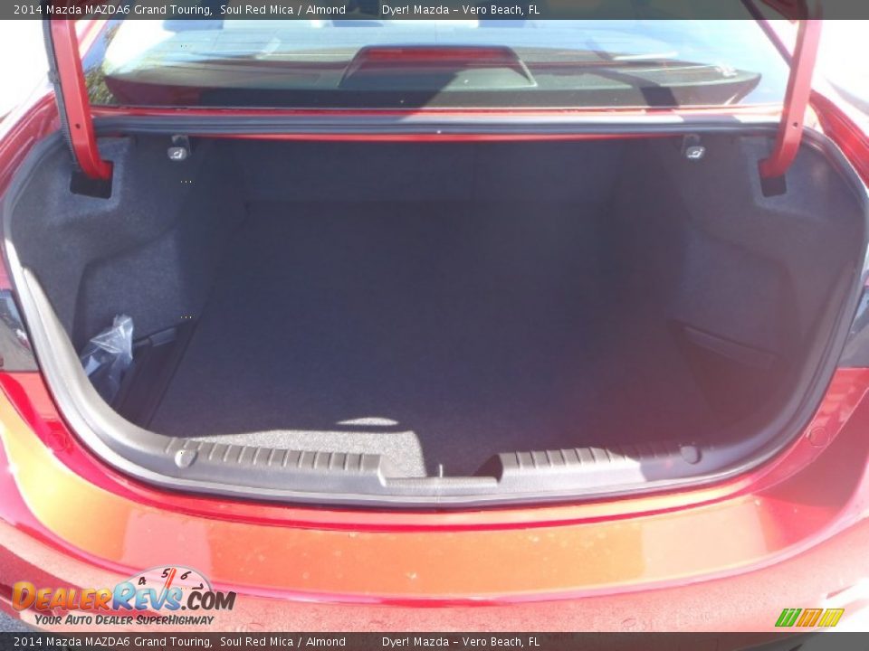 2014 Mazda MAZDA6 Grand Touring Soul Red Mica / Almond Photo #6