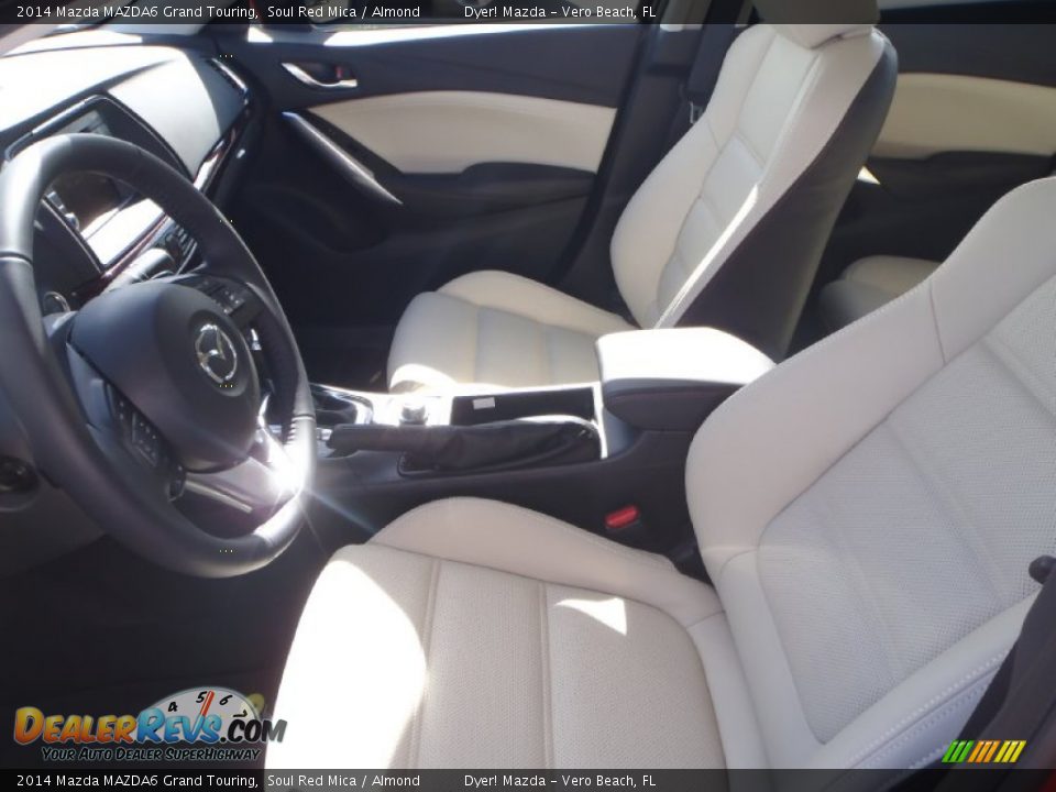 Front Seat of 2014 Mazda MAZDA6 Grand Touring Photo #11