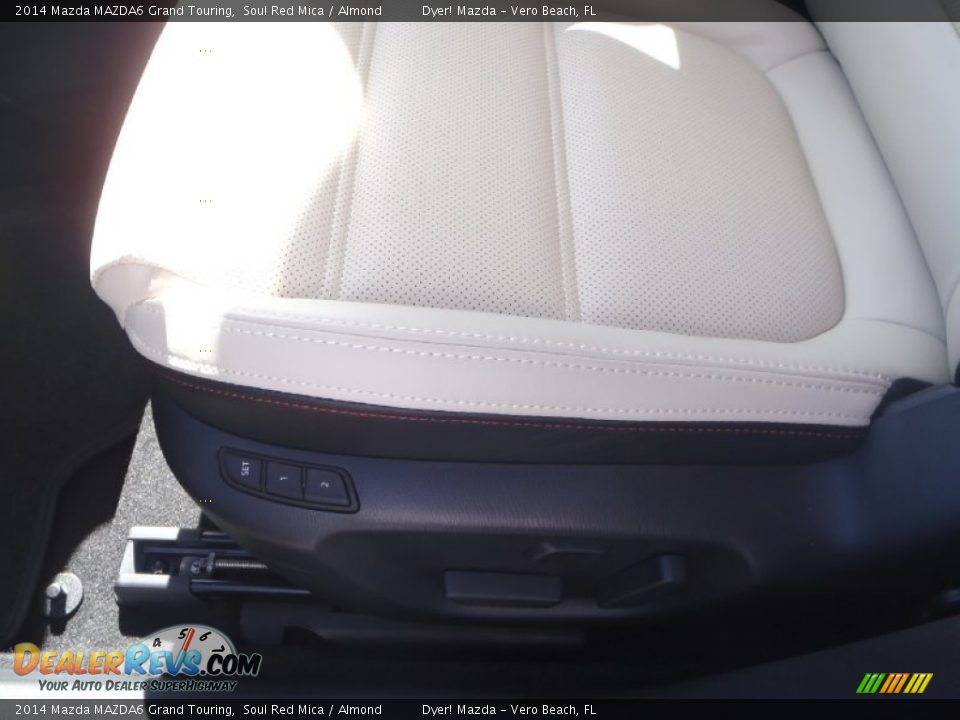 2014 Mazda MAZDA6 Grand Touring Soul Red Mica / Almond Photo #12