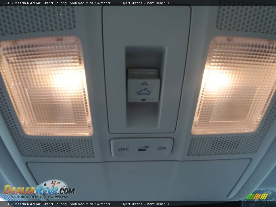 2014 Mazda MAZDA6 Grand Touring Soul Red Mica / Almond Photo #16