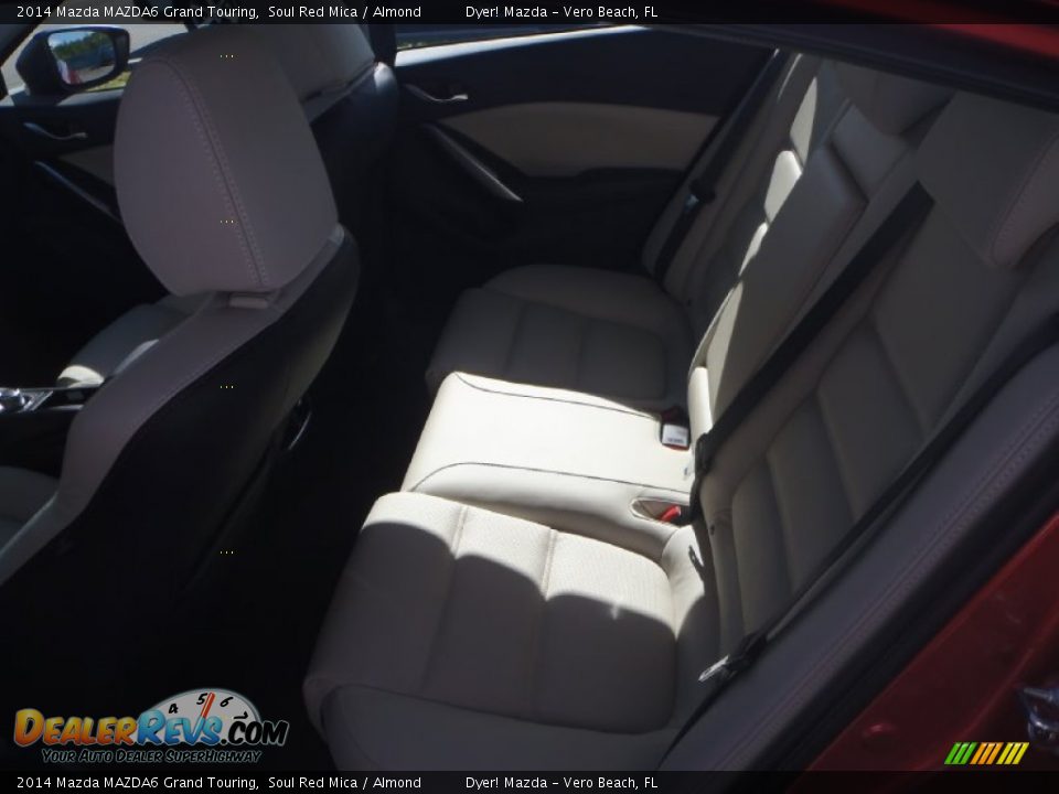 2014 Mazda MAZDA6 Grand Touring Soul Red Mica / Almond Photo #18