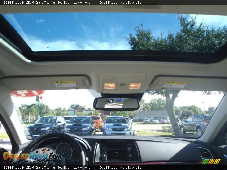 2014 Mazda MAZDA6 Grand Touring Soul Red Mica / Almond Photo #19