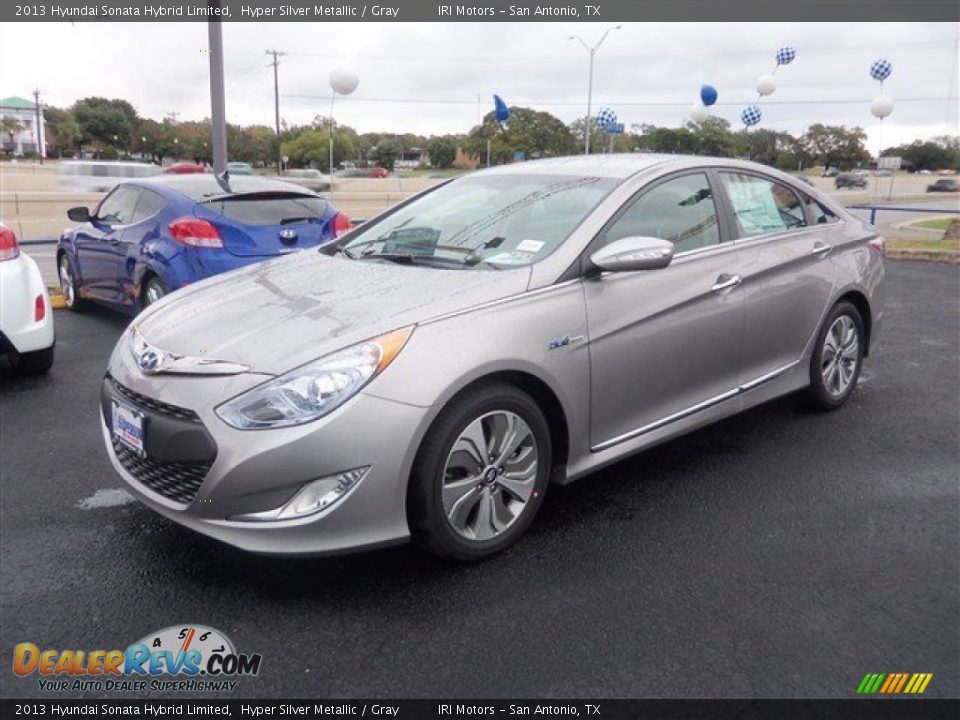 2013 Hyundai Sonata Hybrid Limited Hyper Silver Metallic / Gray Photo #1