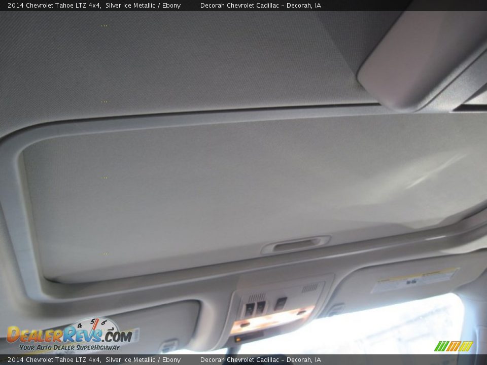 2014 Chevrolet Tahoe LTZ 4x4 Silver Ice Metallic / Ebony Photo #11