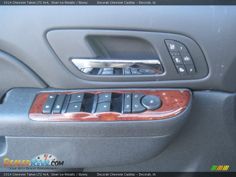 2014 Chevrolet Tahoe LTZ 4x4 Silver Ice Metallic / Ebony Photo #12