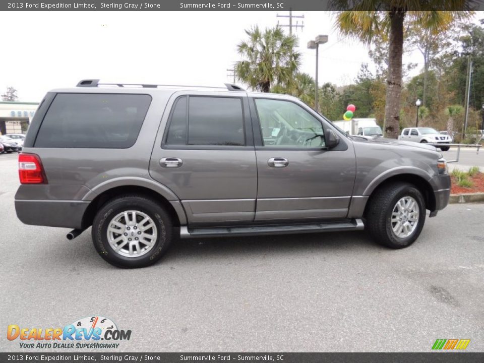 2013 Ford Expedition Limited Sterling Gray / Stone Photo #13