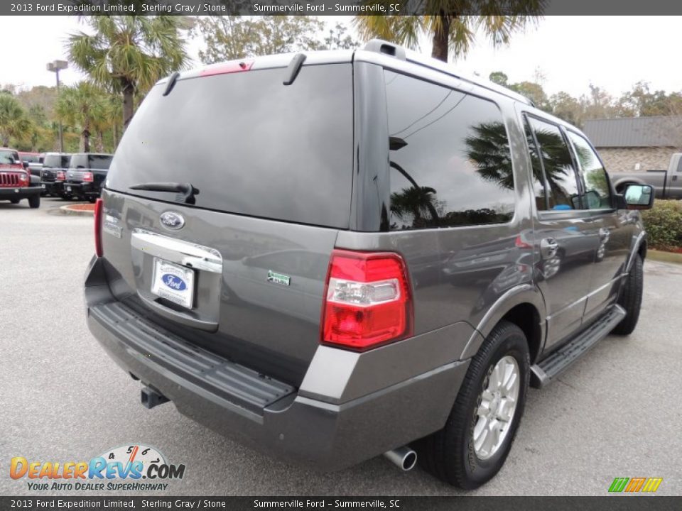 2013 Ford Expedition Limited Sterling Gray / Stone Photo #14