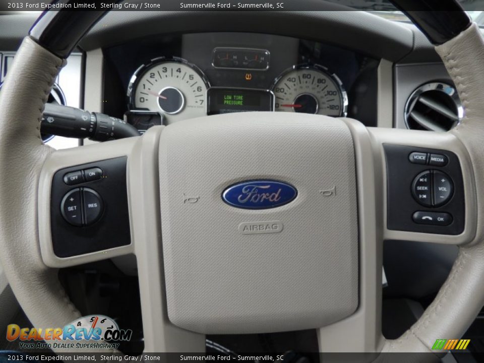2013 Ford Expedition Limited Sterling Gray / Stone Photo #22