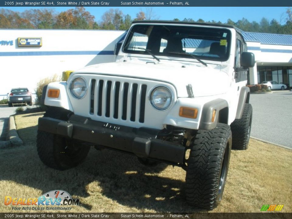 2005 Jeep Wrangler SE 4x4 Stone White / Dark Slate Gray Photo #7