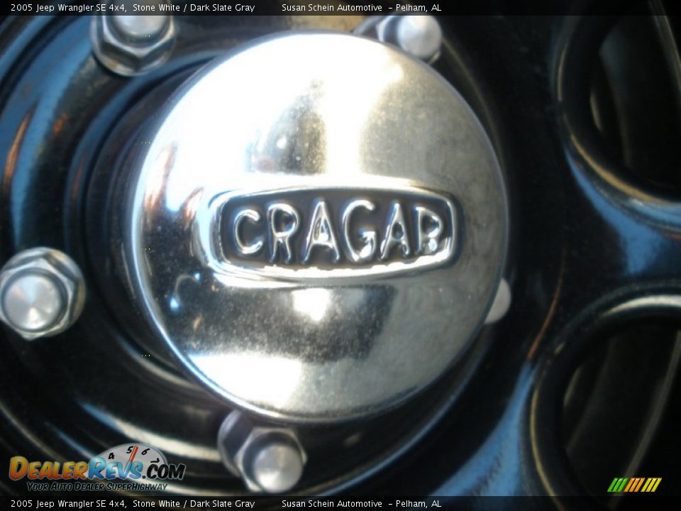 2005 Jeep Wrangler SE 4x4 Stone White / Dark Slate Gray Photo #20