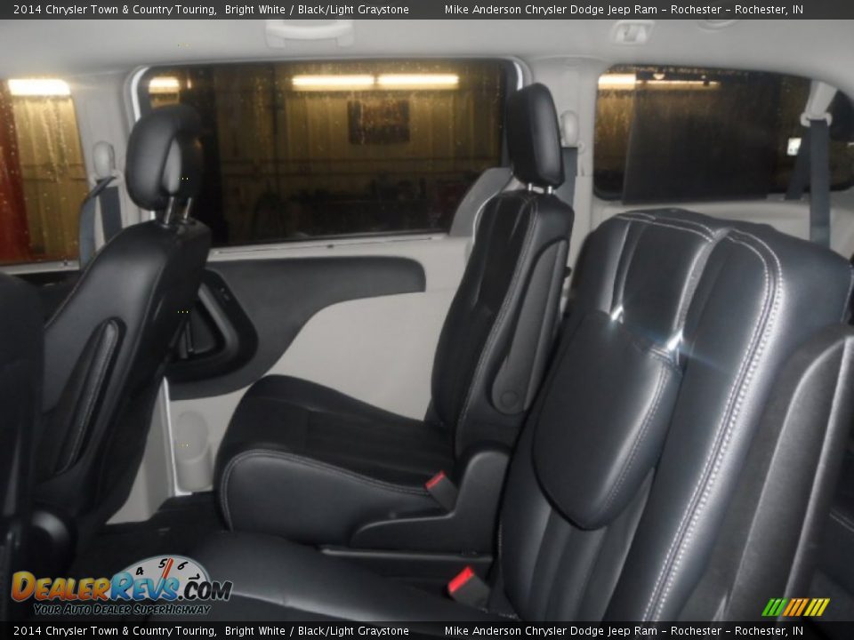 2014 Chrysler Town & Country Touring Bright White / Black/Light Graystone Photo #14