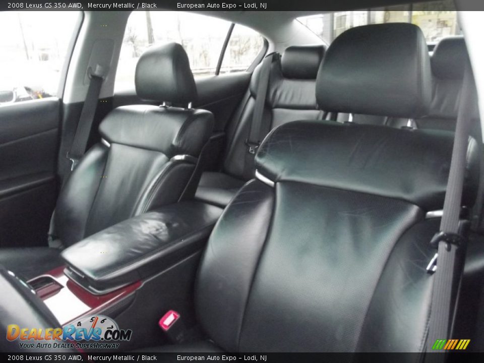 2008 Lexus GS 350 AWD Mercury Metallic / Black Photo #9