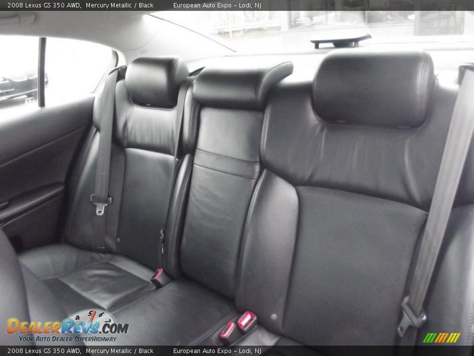 2008 Lexus GS 350 AWD Mercury Metallic / Black Photo #11