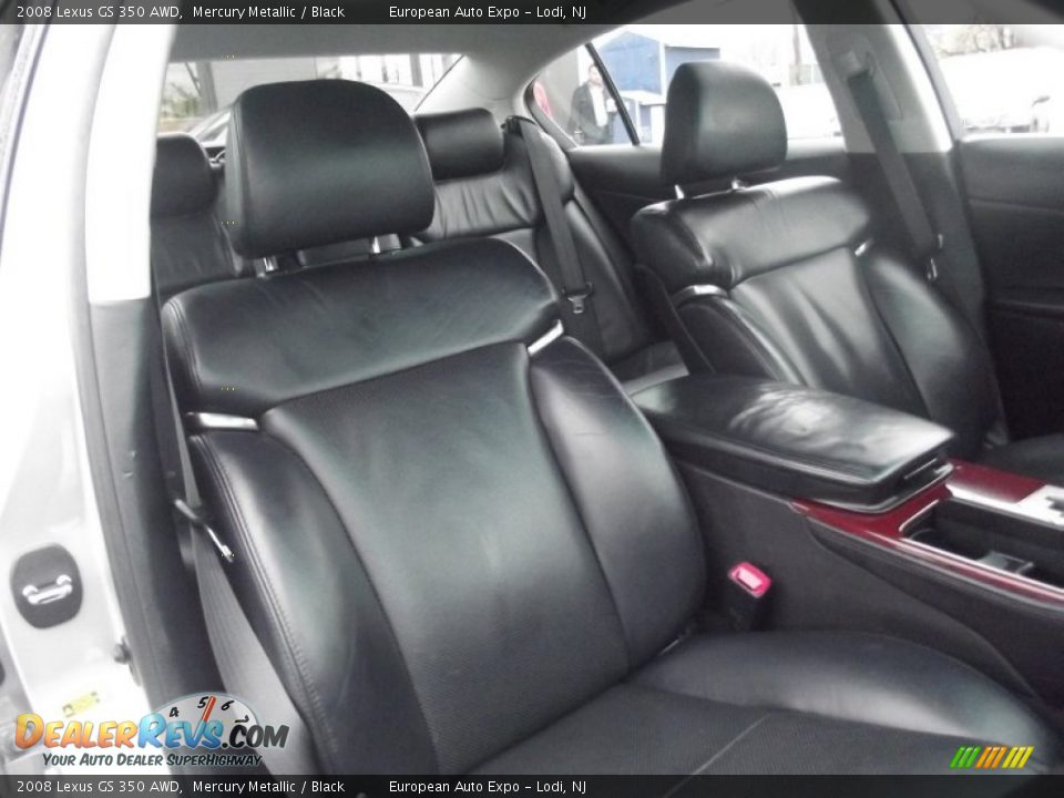 2008 Lexus GS 350 AWD Mercury Metallic / Black Photo #15