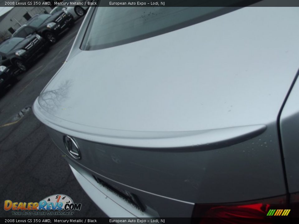 2008 Lexus GS 350 AWD Mercury Metallic / Black Photo #17