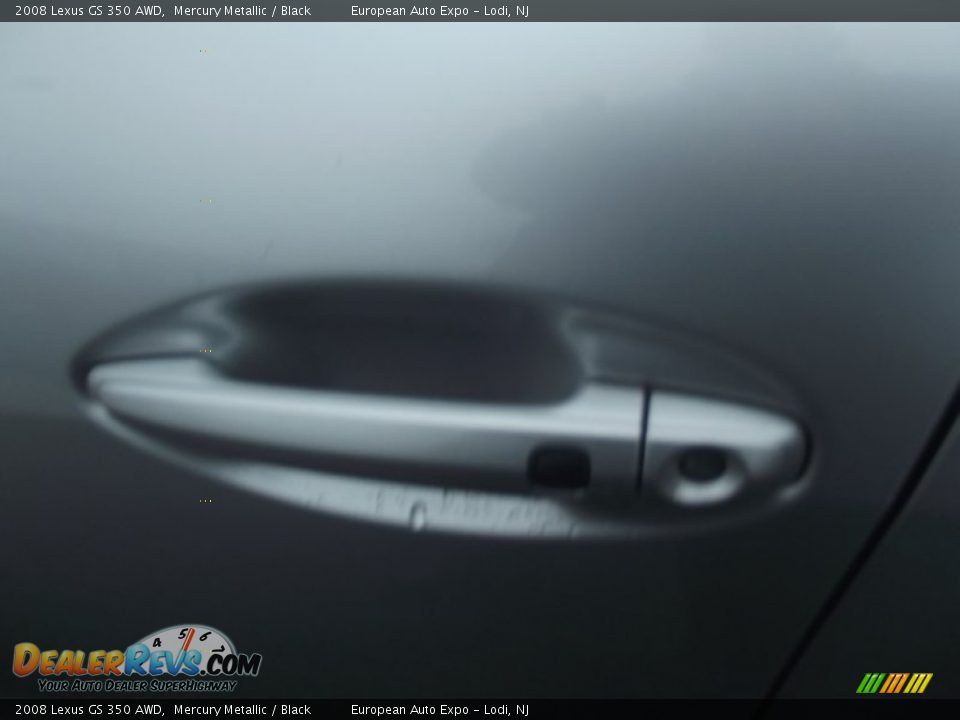 2008 Lexus GS 350 AWD Mercury Metallic / Black Photo #21