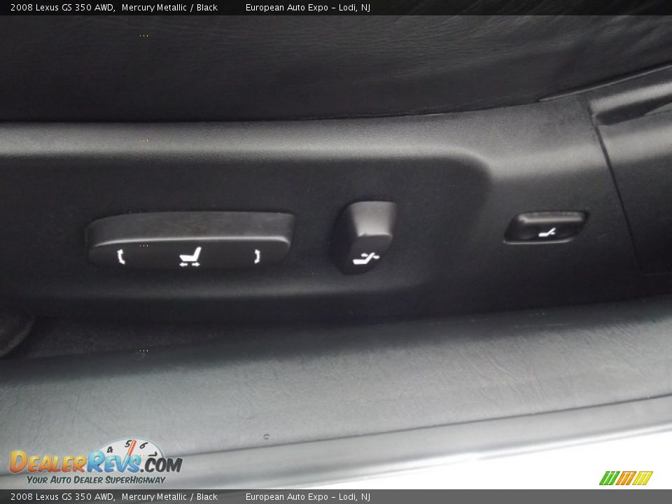 2008 Lexus GS 350 AWD Mercury Metallic / Black Photo #23