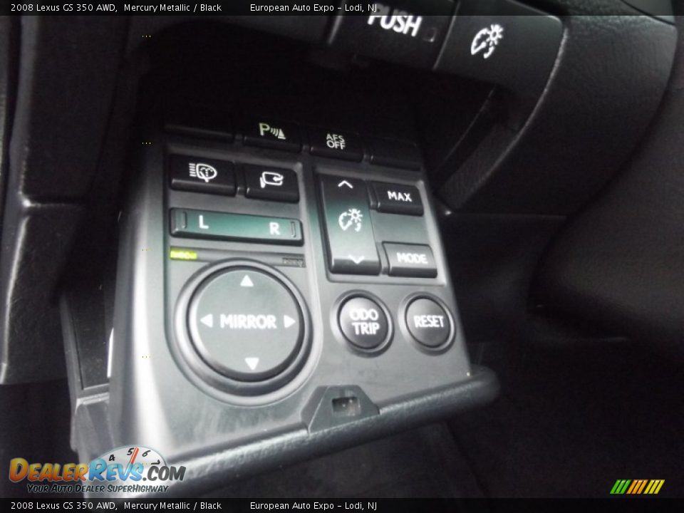 2008 Lexus GS 350 AWD Mercury Metallic / Black Photo #24