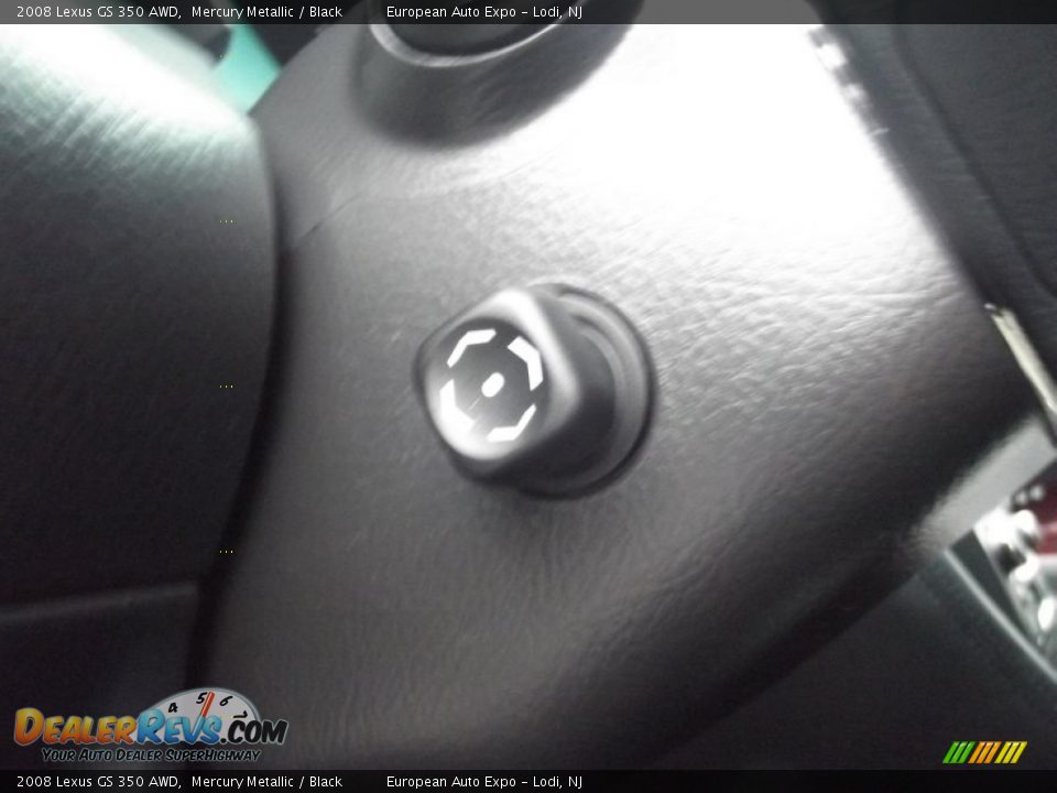 2008 Lexus GS 350 AWD Mercury Metallic / Black Photo #25