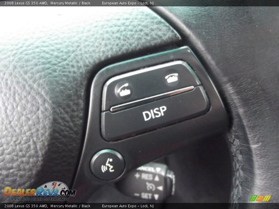 2008 Lexus GS 350 AWD Mercury Metallic / Black Photo #27