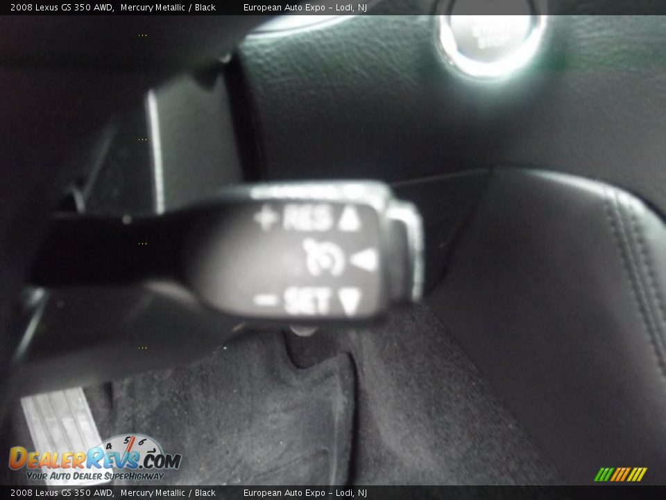 2008 Lexus GS 350 AWD Mercury Metallic / Black Photo #29