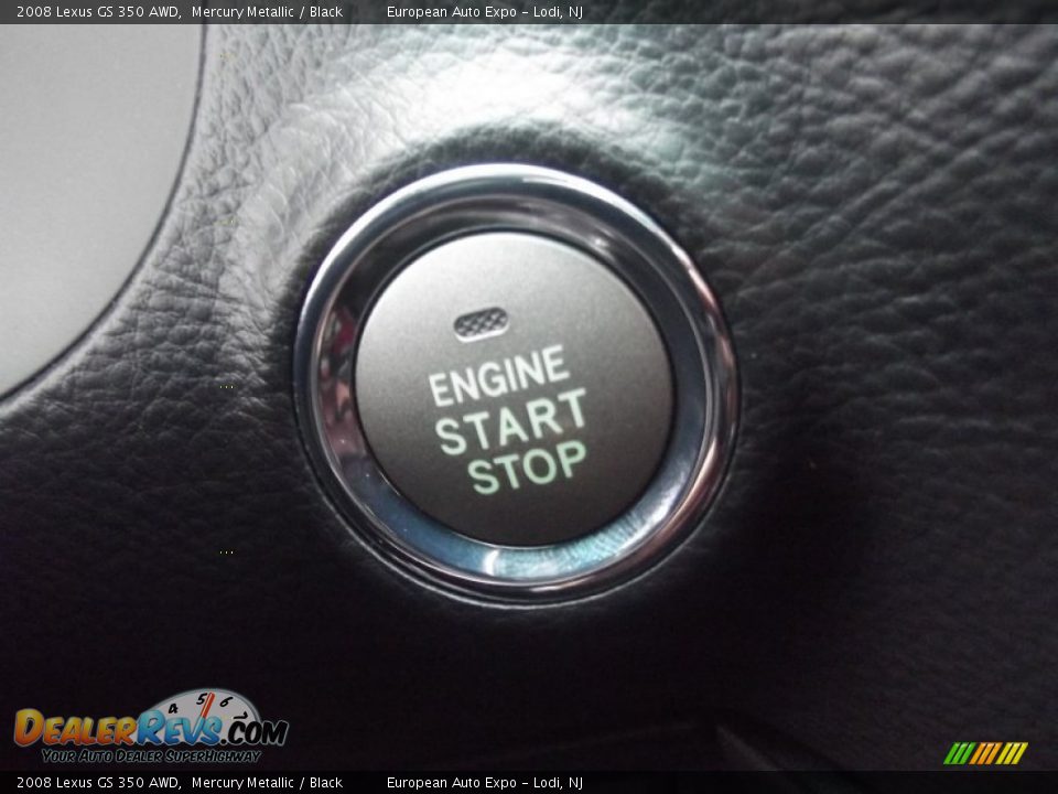 2008 Lexus GS 350 AWD Mercury Metallic / Black Photo #32