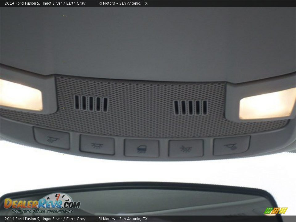 2014 Ford Fusion S Ingot Silver / Earth Gray Photo #20