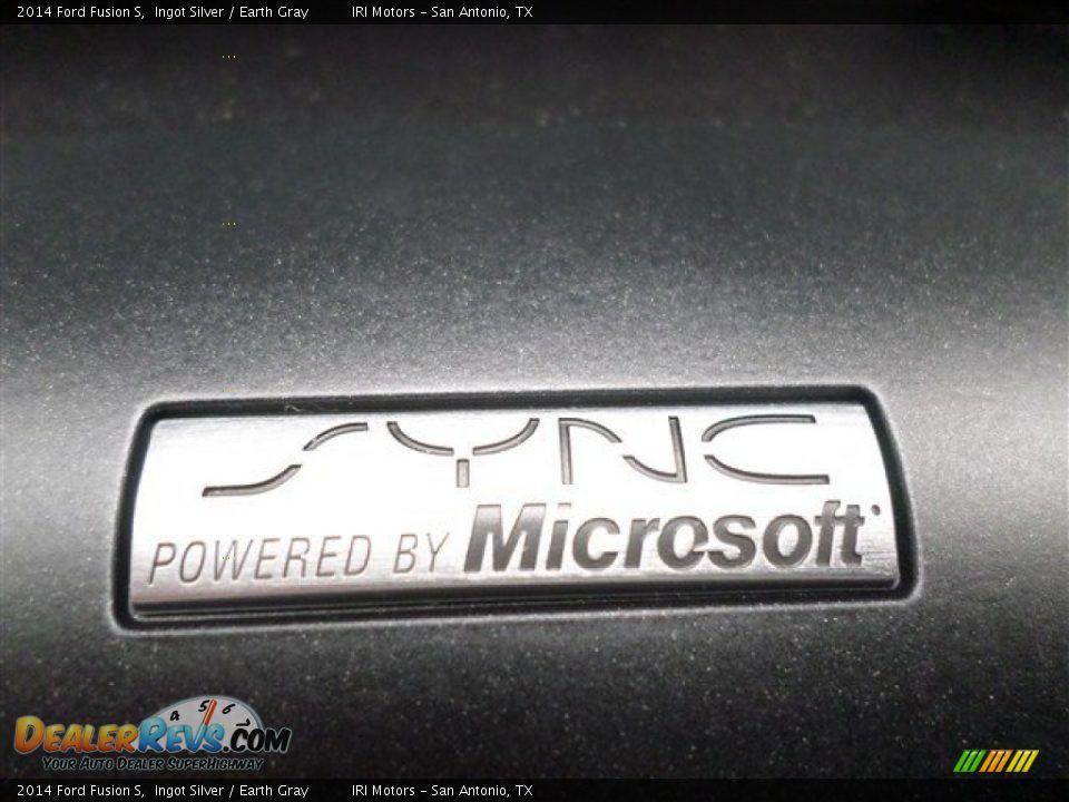 2014 Ford Fusion S Ingot Silver / Earth Gray Photo #27