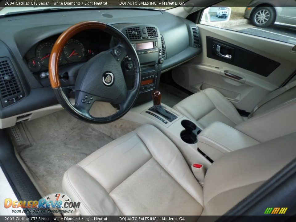 Light Neutral Interior - 2004 Cadillac CTS Sedan Photo #7