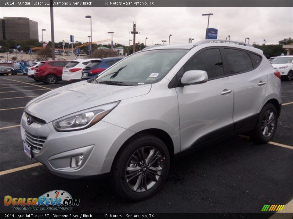 2014 Hyundai Tucson SE Diamond Silver / Black Photo #1