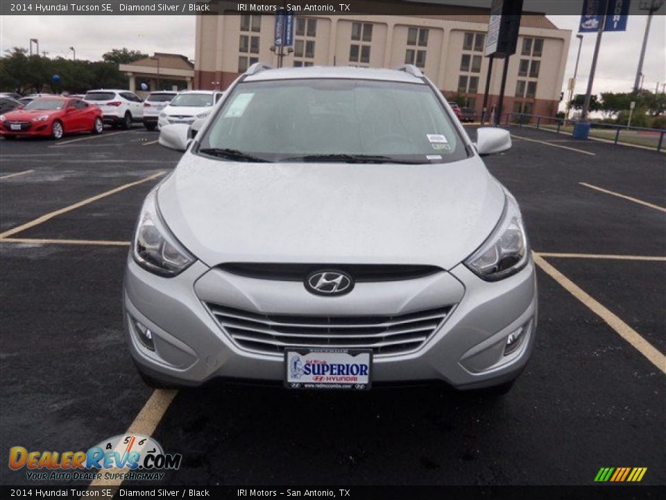 2014 Hyundai Tucson SE Diamond Silver / Black Photo #2