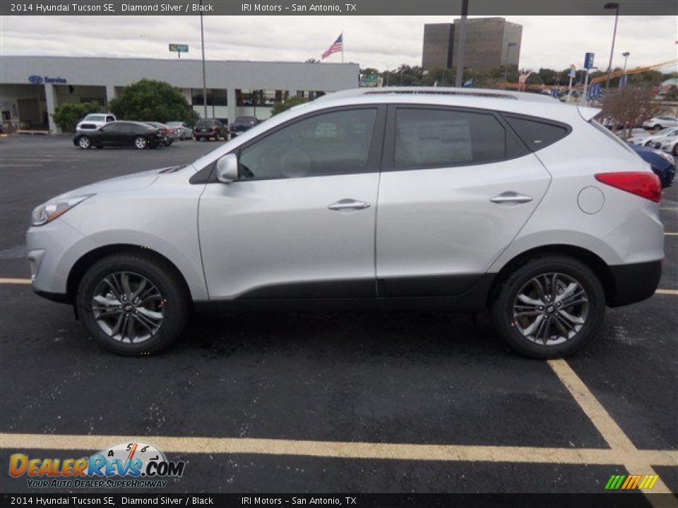 2014 Hyundai Tucson SE Diamond Silver / Black Photo #3