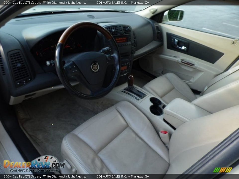 Light Neutral Interior - 2004 Cadillac CTS Sedan Photo #21