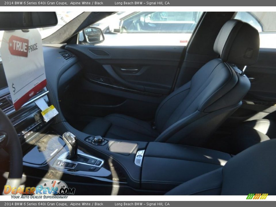 2014 BMW 6 Series 640i Gran Coupe Alpine White / Black Photo #6